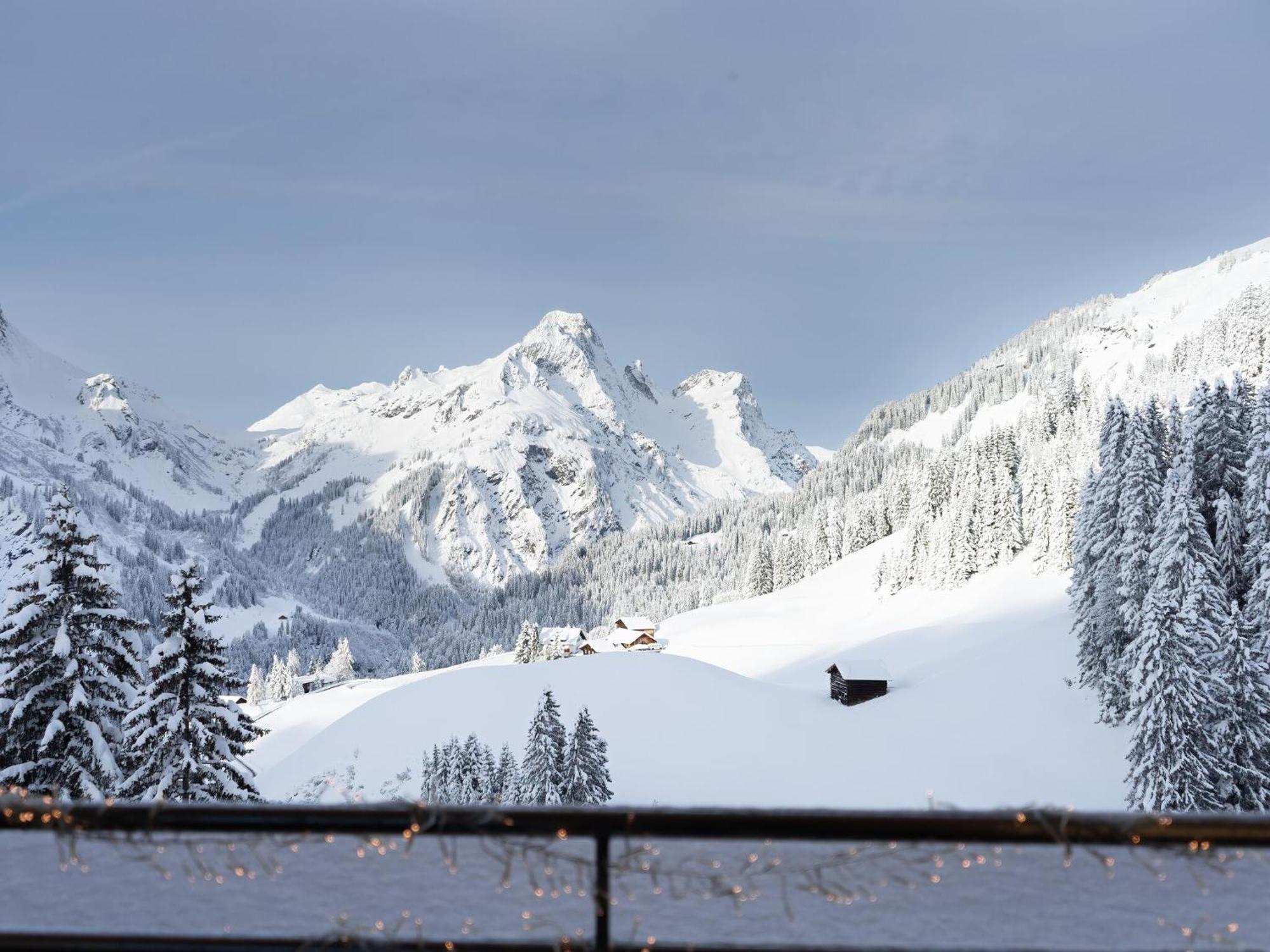 Apartment In Schroecken Near Ski Area Exterior photo